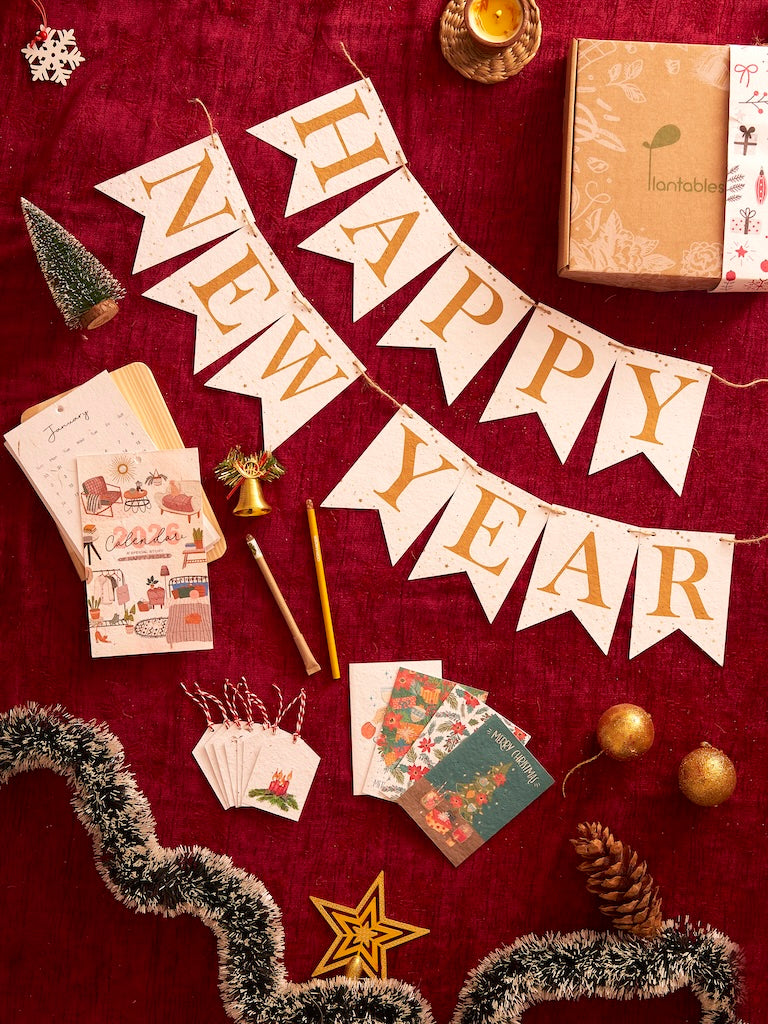 Bright and Shiny Kit: A Plantable New Year Mini Gift Kit