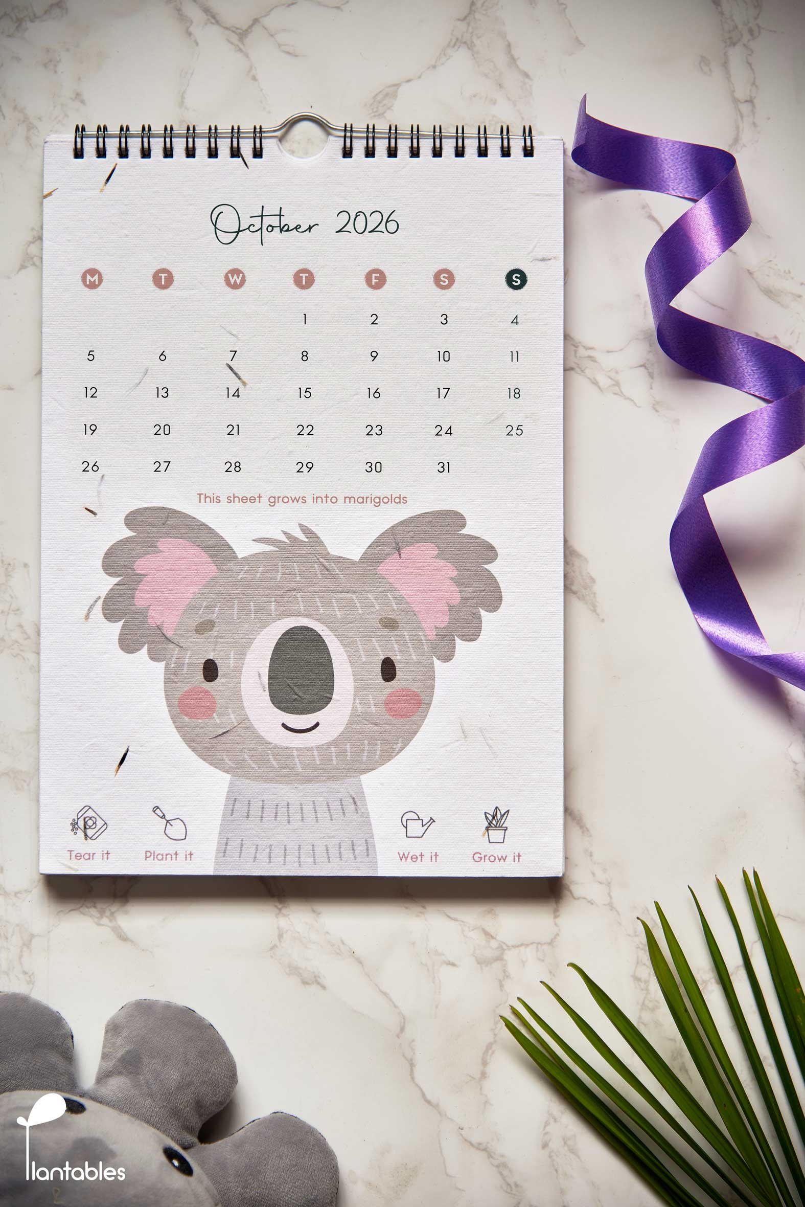 Welcome to the Jungle | A Kids Wall Calendar for 2026