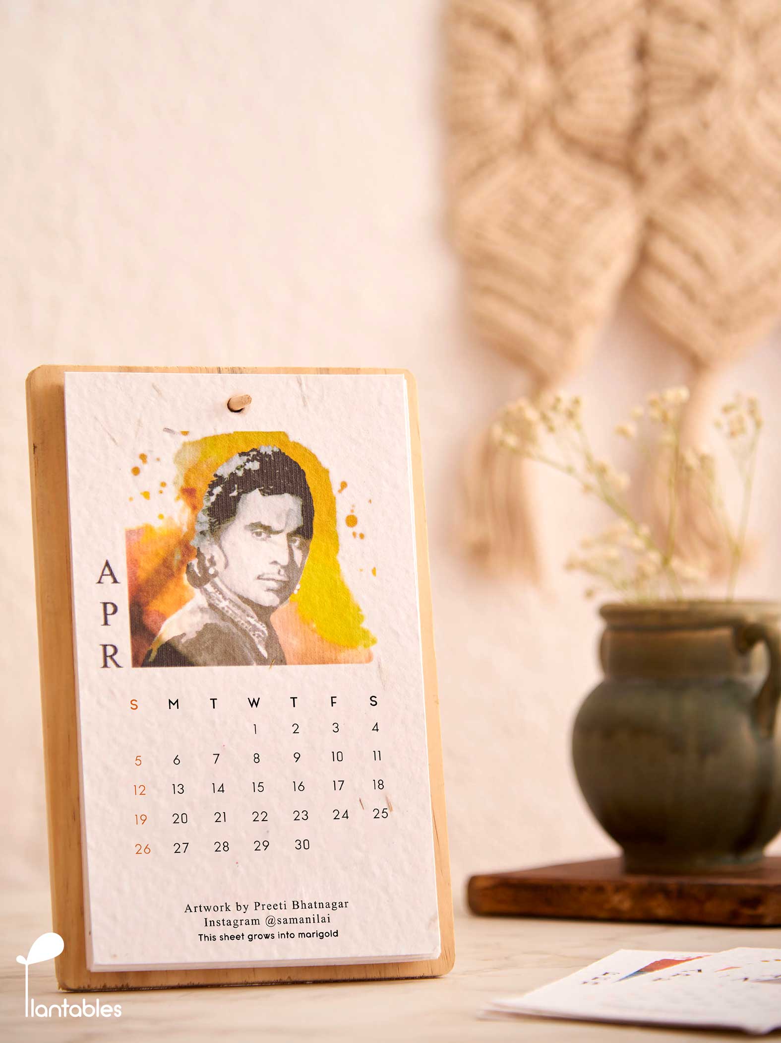 B'Town Classics in Watercolour Calendar 2026