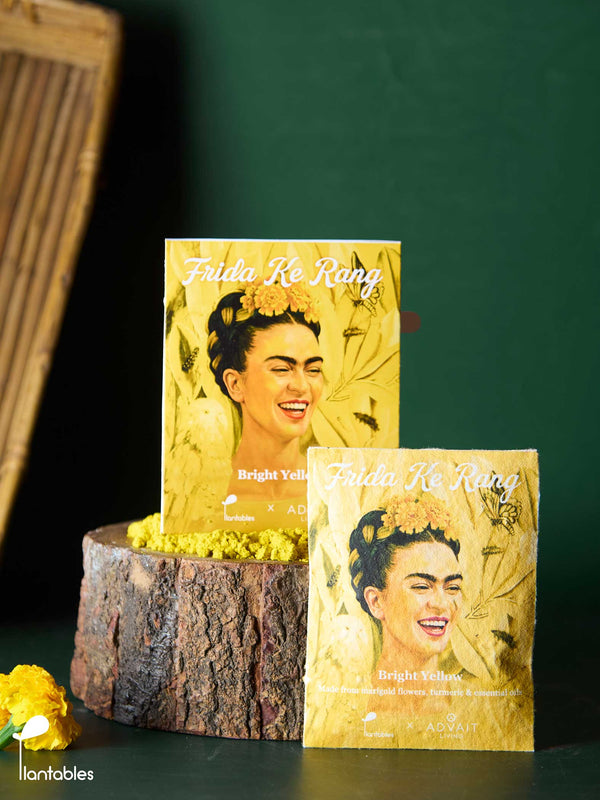 Frida ke Rang | Bright Yellow Gulal
