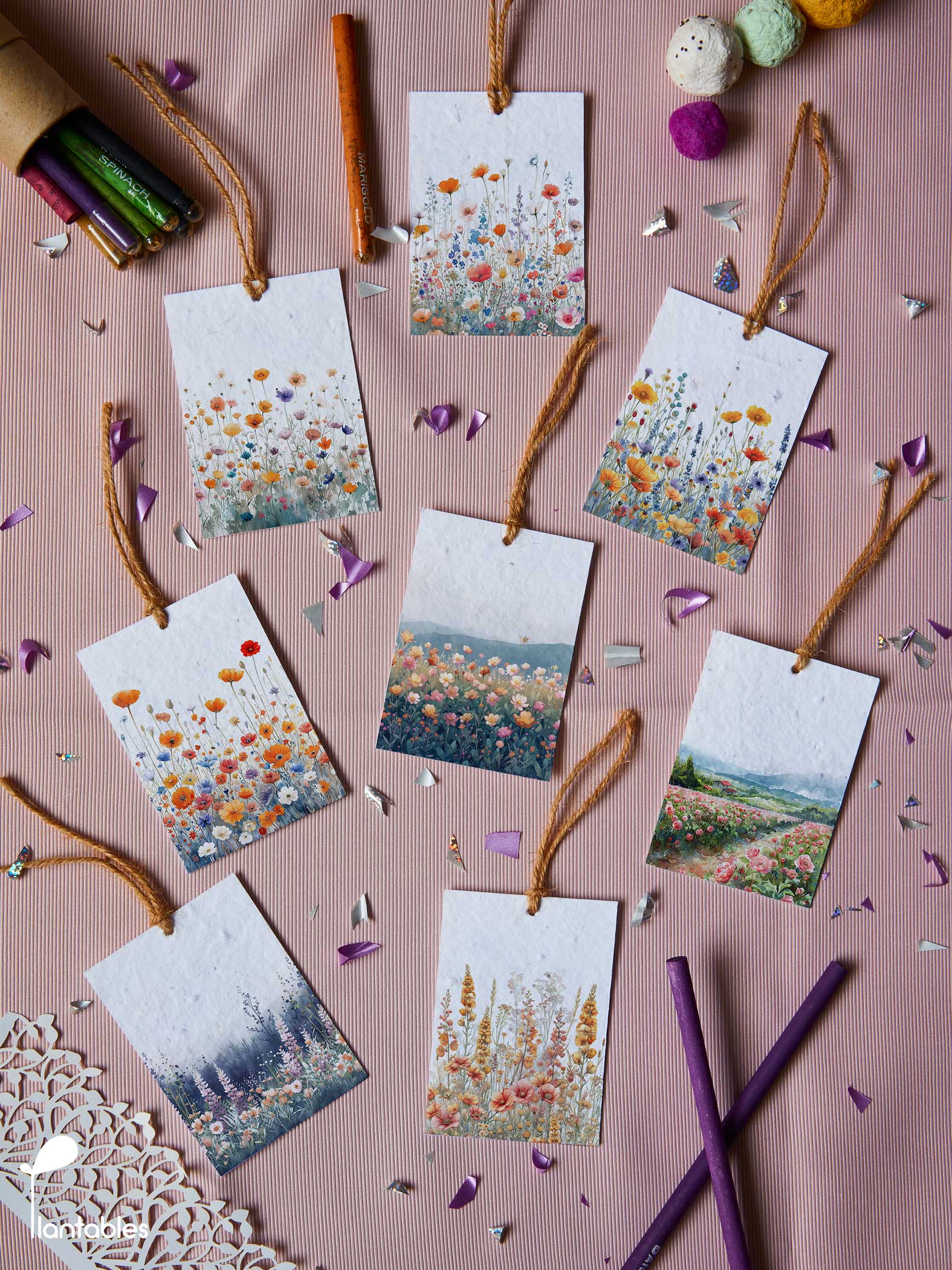 Environment Day Gift Tags - Set of 8