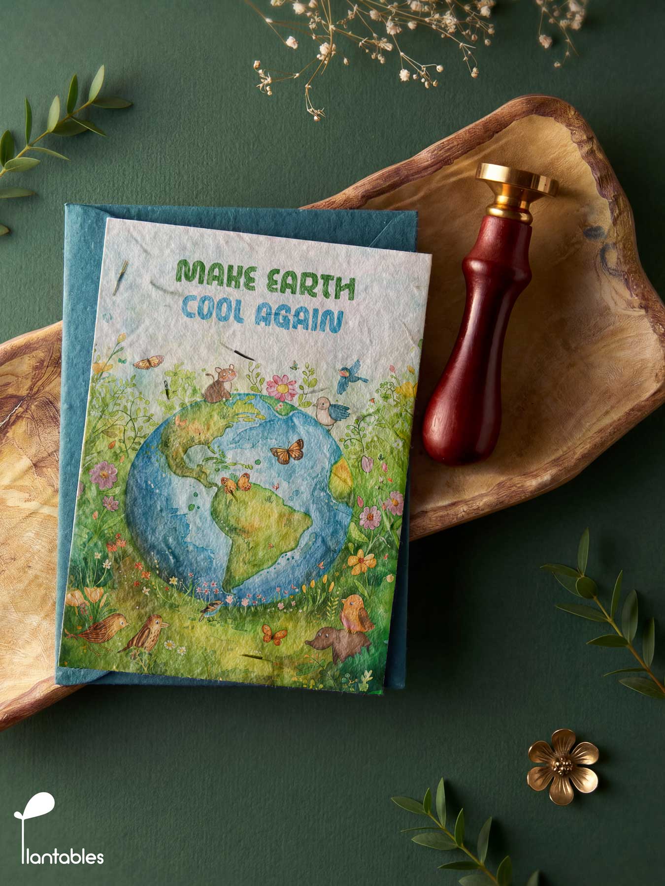 Make Earth Cool Again Earth Day Greeting Card