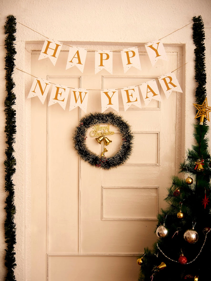 Happy New Year Plantable Bunting Banner