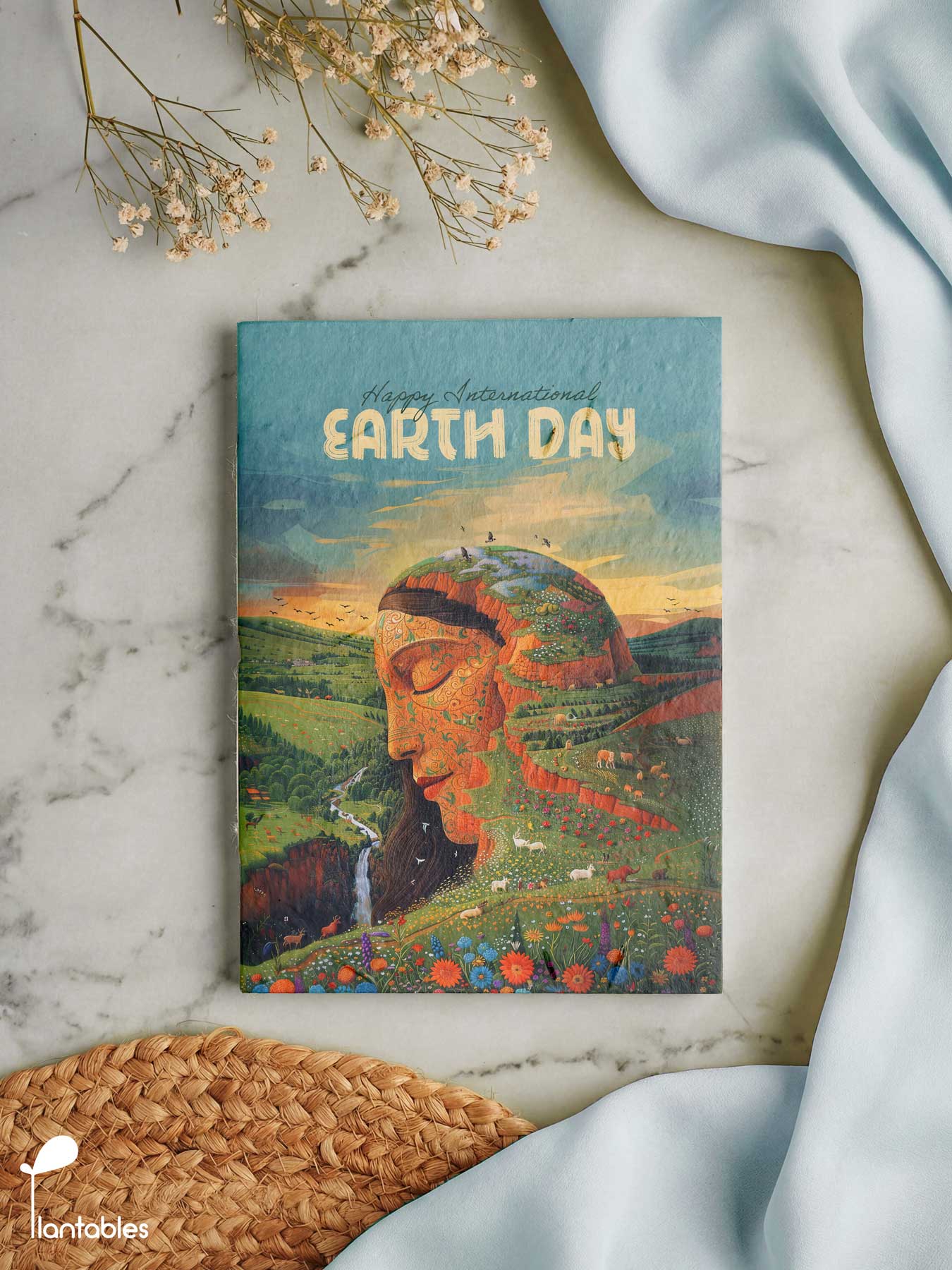 Happy International Earth Day Notebook
