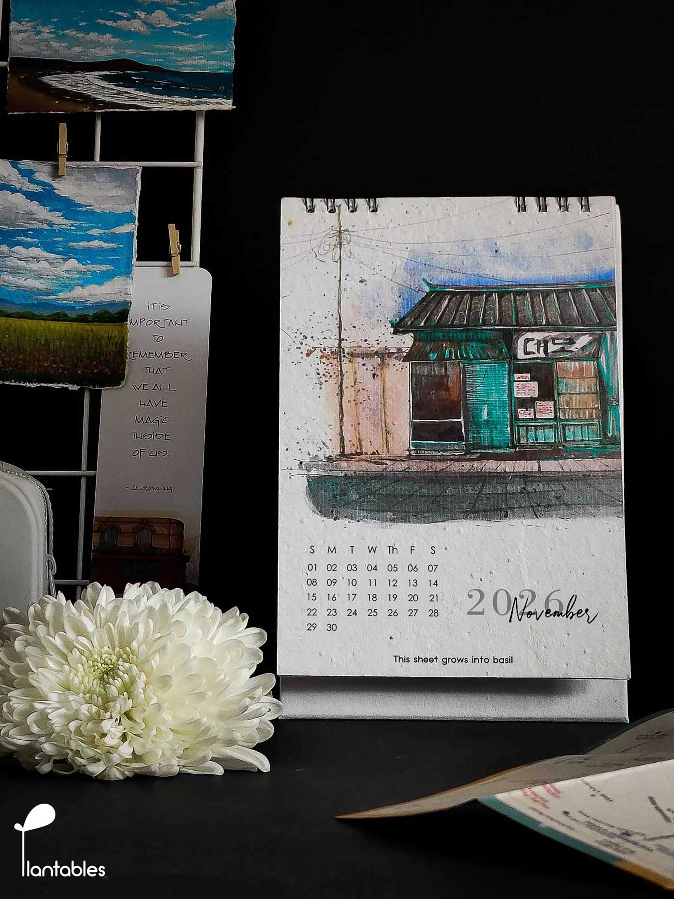 Raaste Plantable Calendar 2026