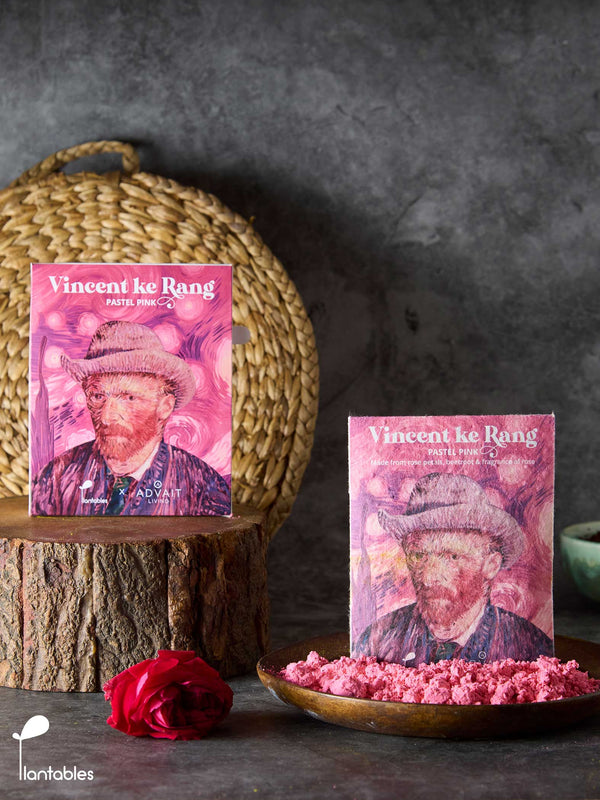 Vincent ke Rang | Pastel Pink Gulal