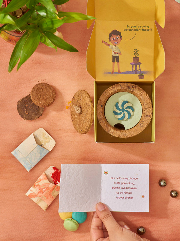 Wheely Wonka Rakhi Planting Kit